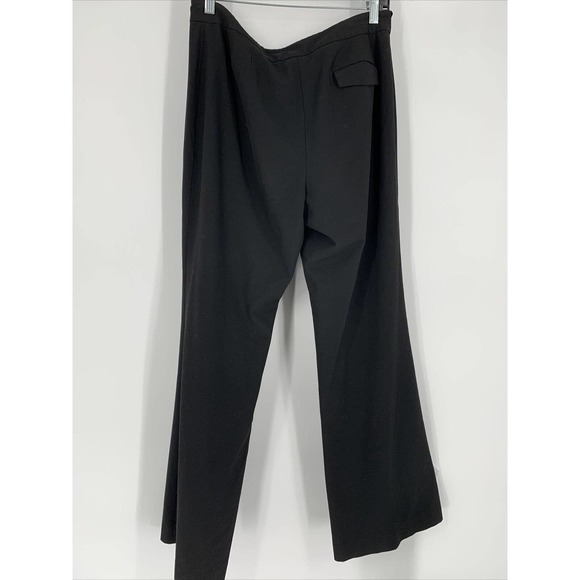 J. Jill Dress Pants‎ Womens 10 Black Wide Leg Stretch Business Dress Pants - Picture 2 of 7
